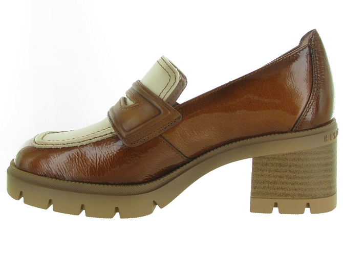 mocassins - Elégant - femme - Cuir - Marron - Hispanitas6315801_4