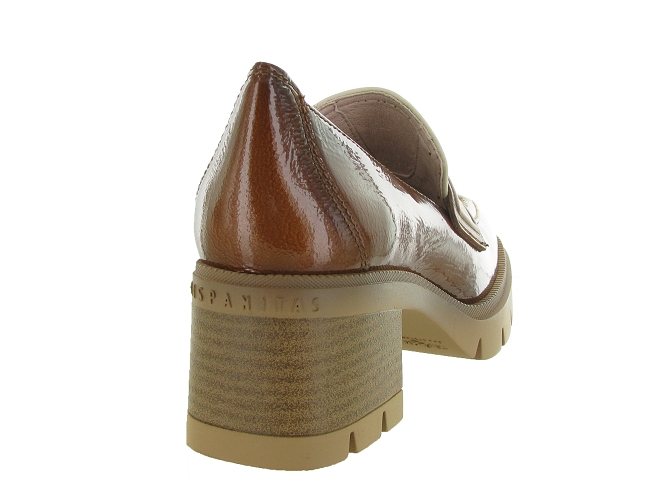 mocassins - Elégant - femme - Cuir - Marron - Hispanitas6315801_5
