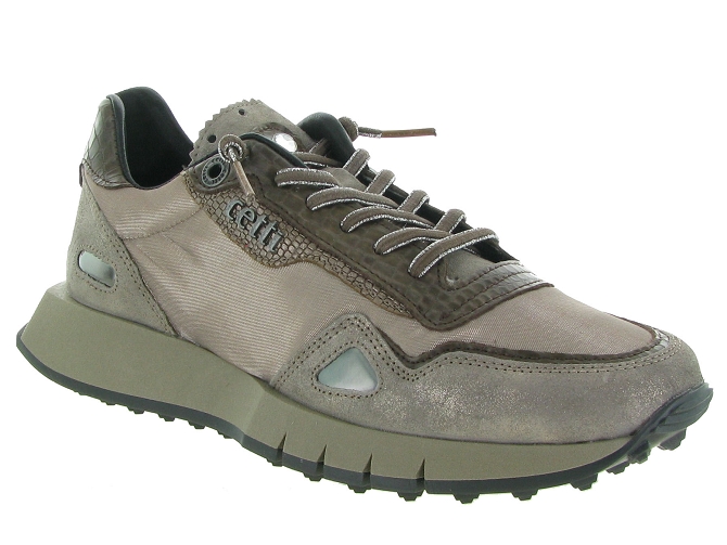 Cetti baskets et sneakers c1325 taupe