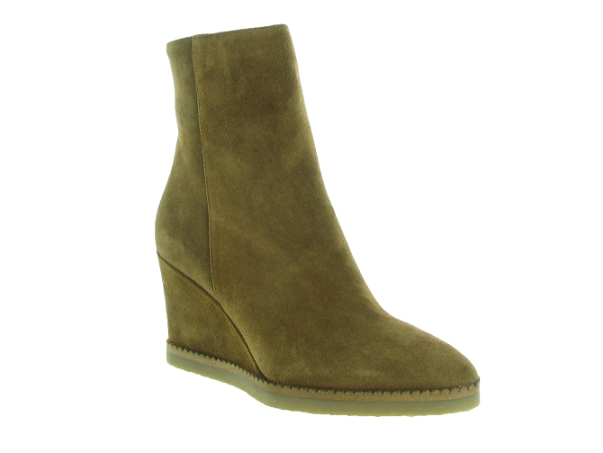bottines et boots - Classique & Chic - femme - Nubuck - Marron - The seller