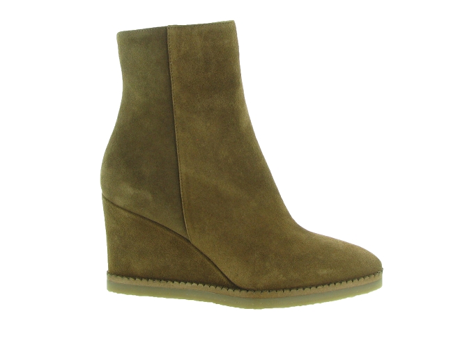 bottines et boots - Classique & Chic - femme - Nubuck - Marron - The seller6316602_2