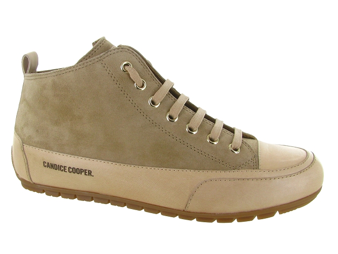 baskets et sneakers - Montante - femme - Nubuck - Beige - Candice cooper