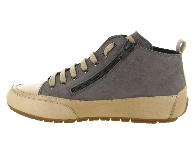 baskets et sneakers - Montante - femme - Nubuck - Anthracite - Candice cooper6317005_4