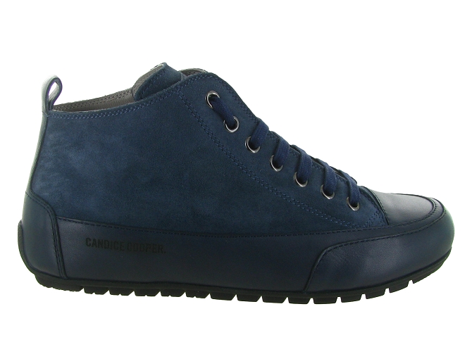 chaussures a lacets - Lacets détente - femme - Cuir - Bleu Marine - Candice cooper6317006_2