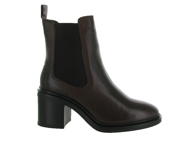 bottines et boots - Chelsea - femme - Cuir - Noir - Creator6317702_2
