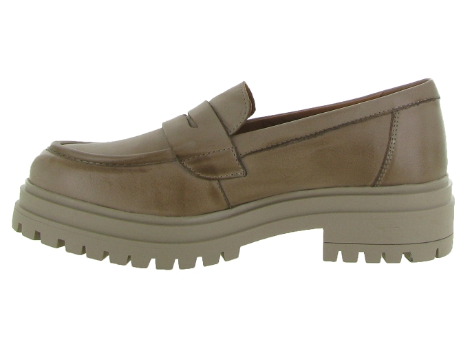 mocassins - Elégant - femme - Cuir - Gris - Creator6318002_4