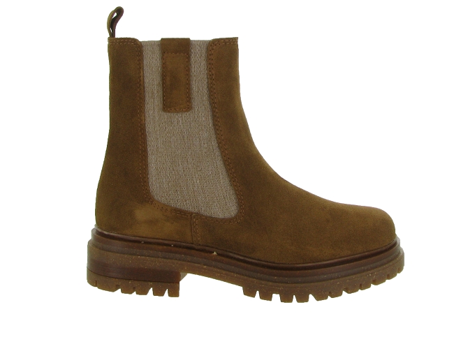 bottines et boots - Chelsea - femme - Nubuck - Marron - Creator6318101_2