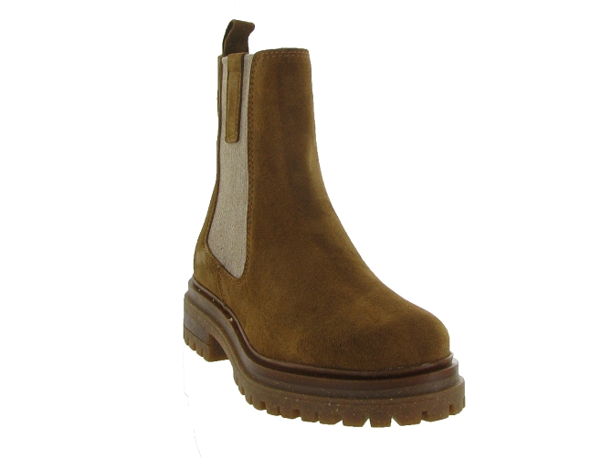 bottines et boots - Chelsea - femme - Nubuck - Marron - Creator6318101_3