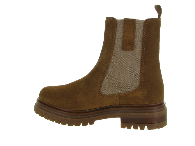 bottines et boots - Chelsea - femme - Nubuck - Marron - Creator6318101_4