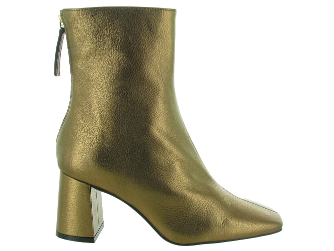 bottines et boots - Chaussette - femme - Cuir - Or - Angel alarcon6318802_2