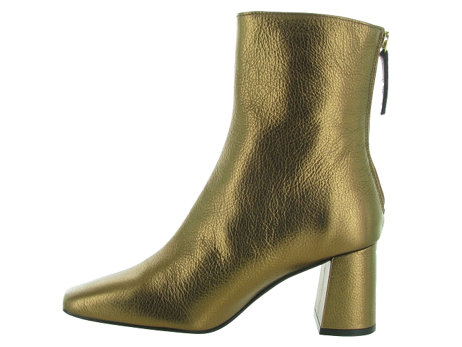 bottines et boots - Chaussette - femme - Cuir - Or - Angel alarcon6318802_4