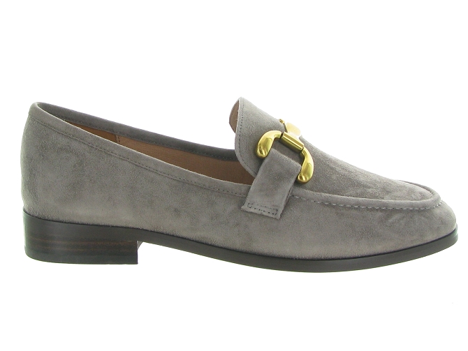 mocassins - Elégant - femme - Nubuck - Gris - Bibi lou6319303_2