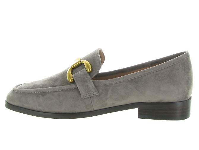 mocassins - Elégant - femme - Nubuck - Gris - Bibi lou6319303_4