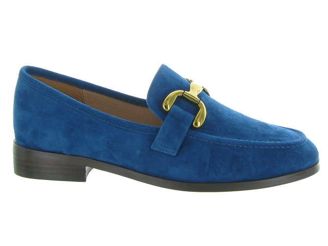 mocassins - Elégant - femme - Nubuck - Bleu - Bibi lou6319305_2