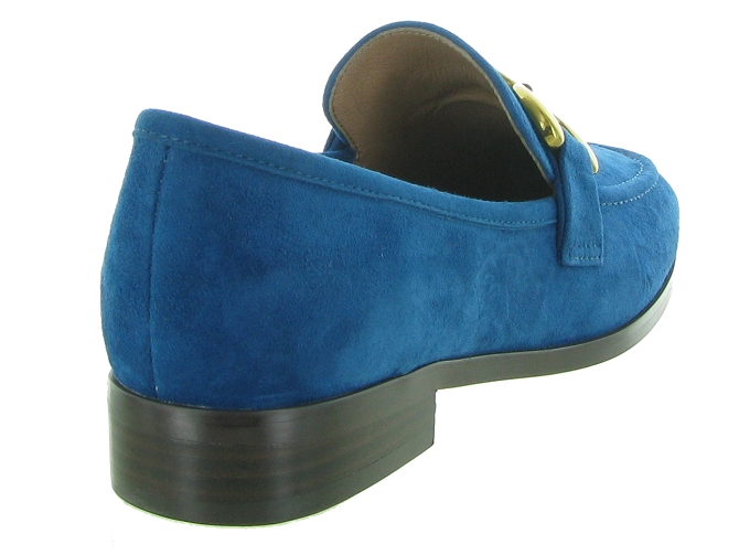 mocassins - Elégant - femme - Nubuck - Bleu - Bibi lou6319305_5