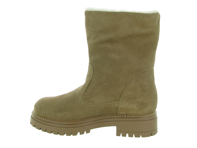 apres ski bottes fourrees - Botte de neige - femme - Cuir - Beige - Armando6324501_4
