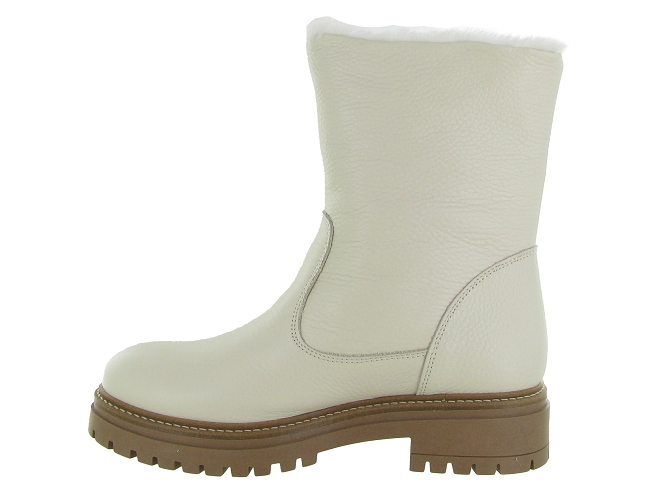 apres ski bottes fourrees - Botte de neige - femme - Cuir - Blanc - Armando6324502_3