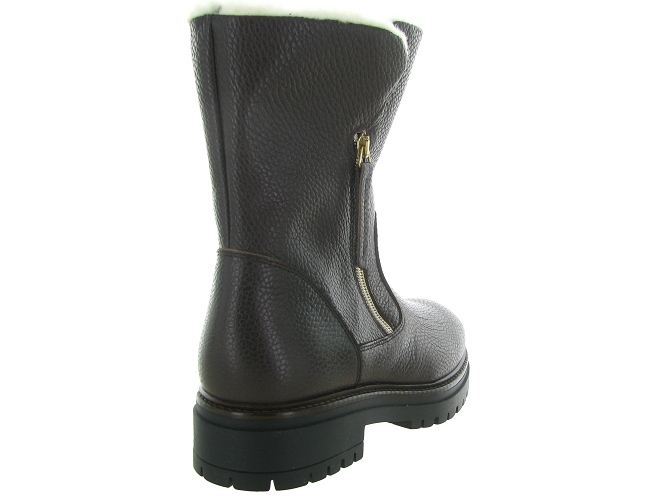 apres ski bottes fourrees - Botte de neige - femme - Cuir - Noir - Armando6324504_5