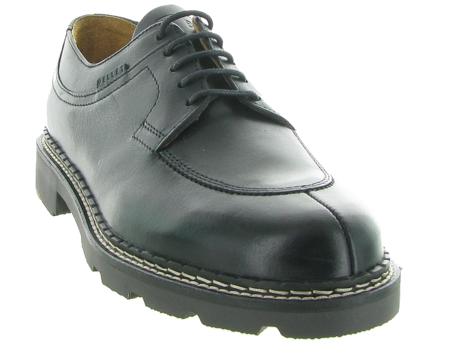 Pellet chaussures a lacets montario noir6325601_3
