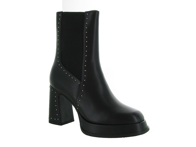 bottines et boots - Classique & Chic - femme - Synthétique - Noir - Noa harmon