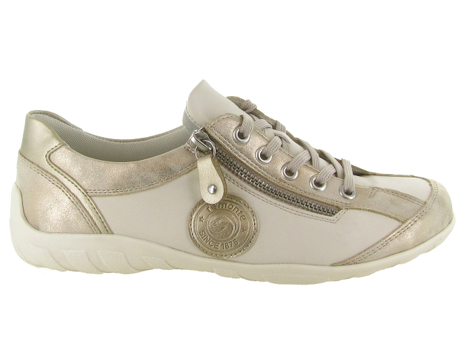 baskets et sneakers - Confort - femme - Cuir - Rose - Remonte6333902_2