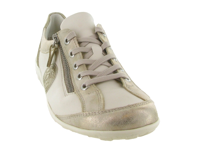 baskets et sneakers - Confort - femme - Cuir - Rose - Remonte6333902_3