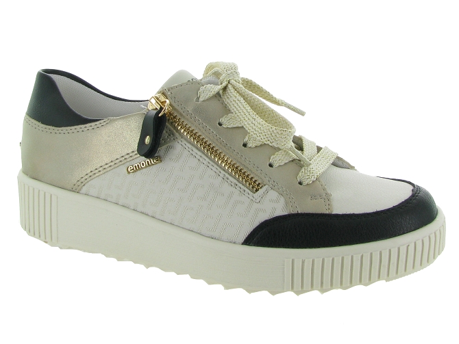 Remonte baskets et sneakers r7901 80 ecru