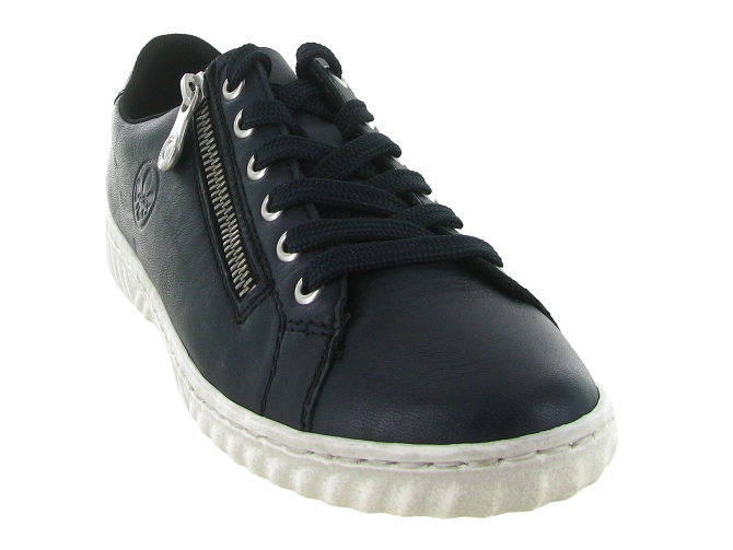 baskets et sneakers - Confort - femme - Synthétique - Bleu Marine - Rieker6335102_3