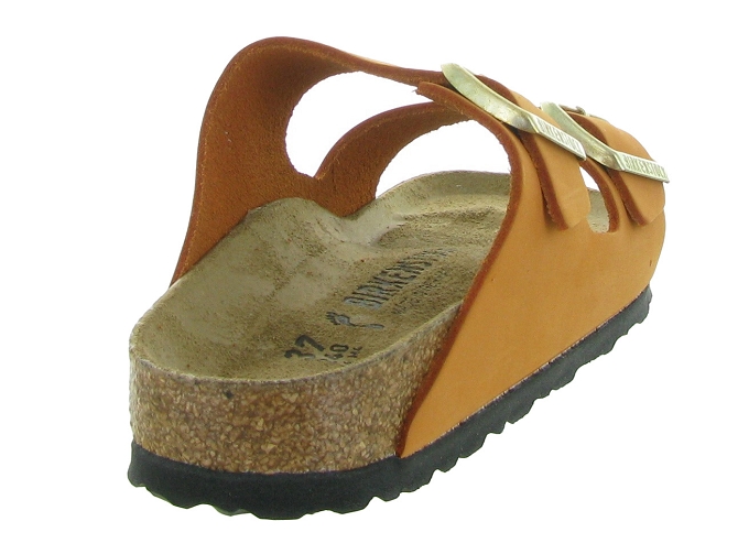 Birkenstock sandales et nu pieds arizona lenb orange6337801_5