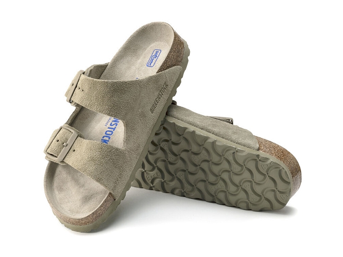 sandales et nu pieds - Mule Sabot - femme - Cuir - Beige - Birkenstock6338003_2
