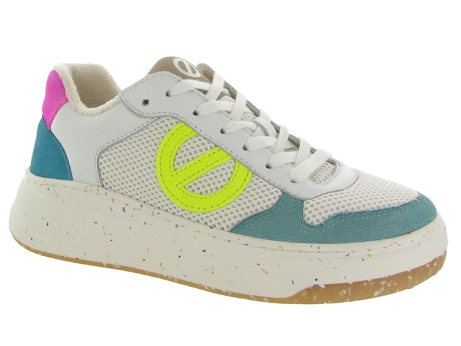 baskets et sneakers - Tendance - femme - Toile  - Blanc - No name