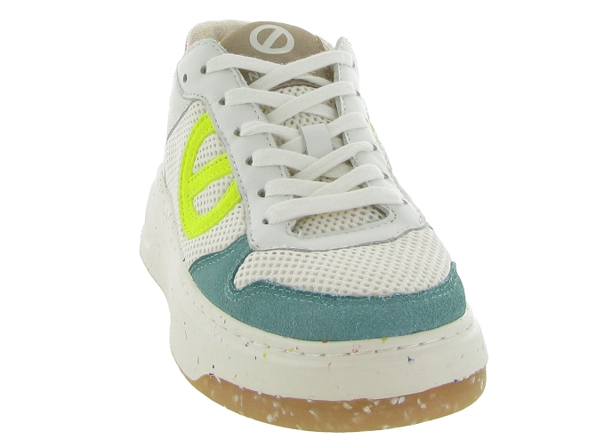 baskets et sneakers - Tendance - femme - Toile  - Blanc - No name6342201_3