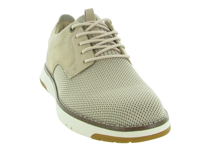 chaussures a lacets - Cérémonie - homme - Textile - Beige - Schmoove6342502_3