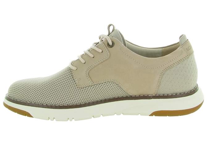 chaussures a lacets - Cérémonie - homme - Textile - Beige - Schmoove6342502_4