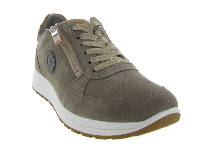 baskets et sneakers - Confort - homme - Cuir - Taupe - Ara6346601_3