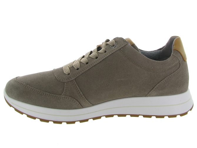 baskets et sneakers - Confort - homme - Cuir - Taupe - Ara6346601_4