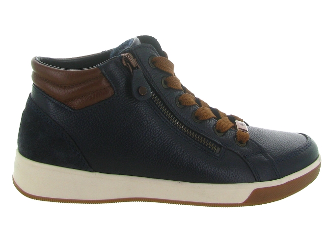 baskets et sneakers - Confort - femme - Cuir - Bleu Marine - Ara6347203_2