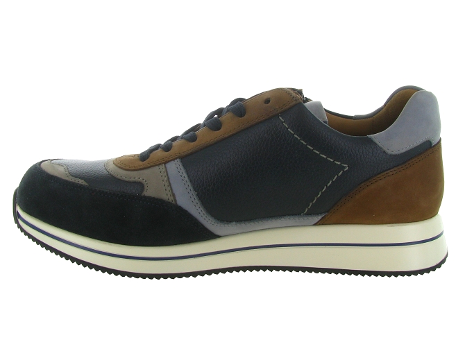 baskets et sneakers - Confort - homme - Cuir - Bleu - Mephisto6347802_4