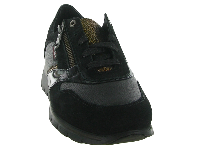 baskets et sneakers - Confort - femme - Cuir - Noir - Mephisto6350703_3