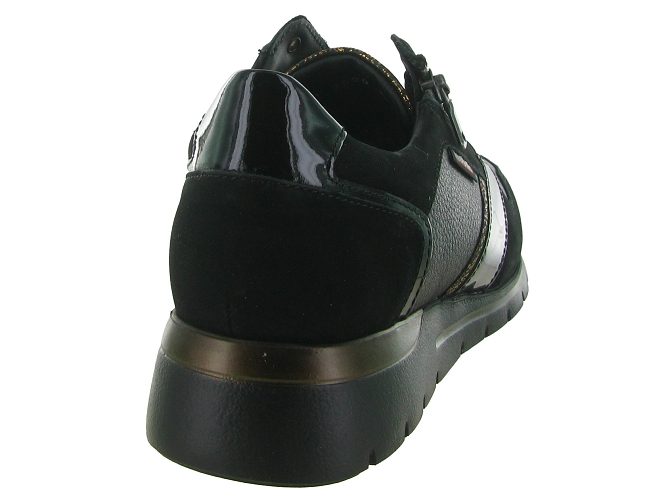 baskets et sneakers - Confort - femme - Cuir - Noir - Mephisto6350703_5