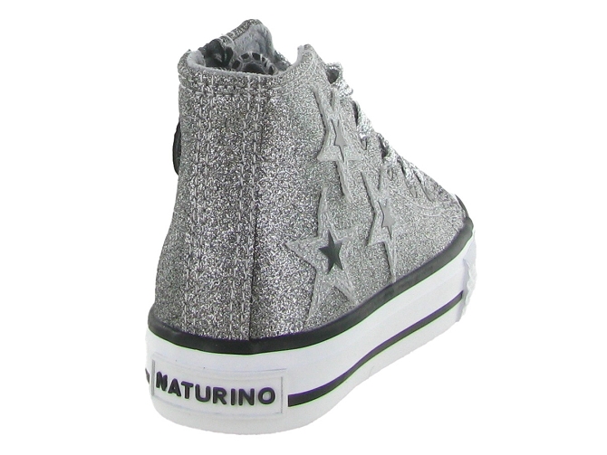 baskets et sneakers -  - bebe fille - Cuir - Argent - Naturino6700905_5