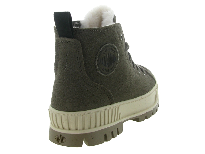 bottines et boots - Casual - femme - Cuir - Kaki - Palladium6702703_5