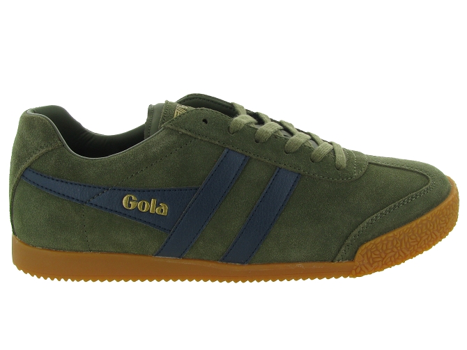 baskets et sneakers - Tendance - homme - Nubuck - Kaki - Gola6703502_2