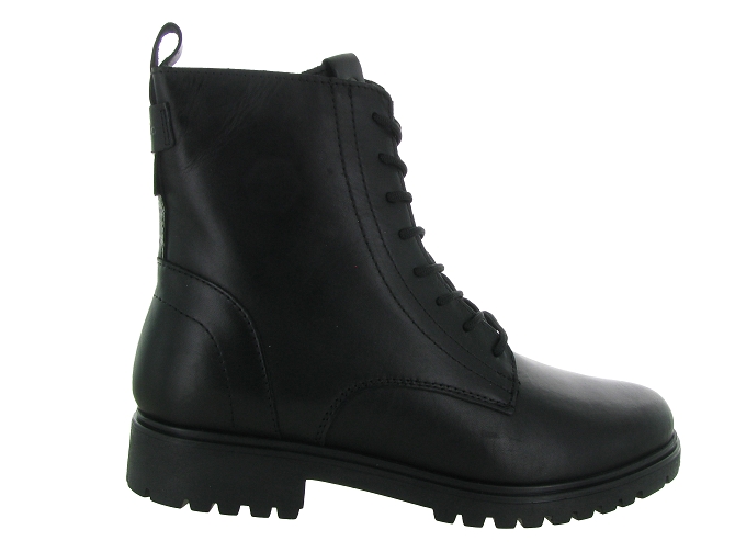 bottines et boots - Motardes - femme - Cuir - Noir - Tamaris6704901_2