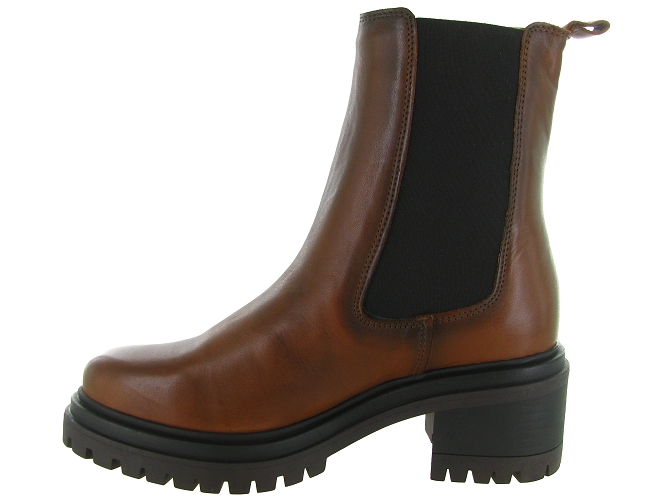 bottines et boots - Chelsea - femme - Cuir - Marron - Creator6715203_4
