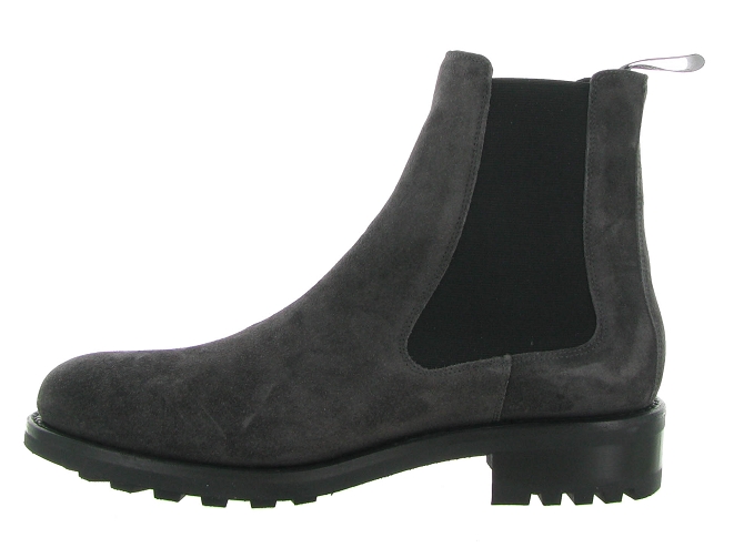 bottines et boots - Chelsea - homme - Cuir - Anthracite - Rautureau6721303_4