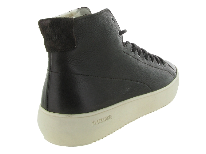 apres ski bottes fourrees - Bottine chaude - homme - Cuir - Noir - Black stone6723201_5