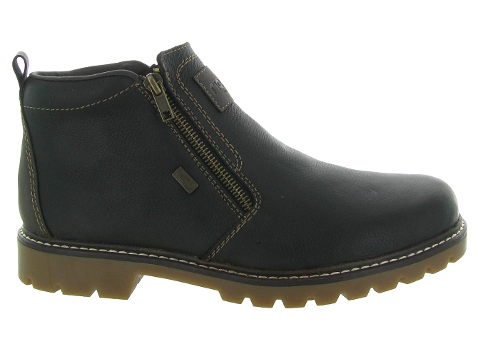 bottines et boots - Chaussures neige - homme - Cuir - Marron - Rieker6725701_2