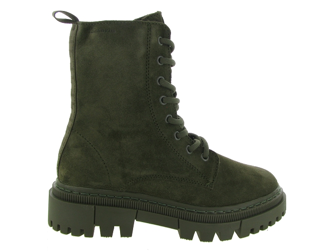bottines et boots - Motardes - femme - Cuir - Kaki - Tamaris6727702_2