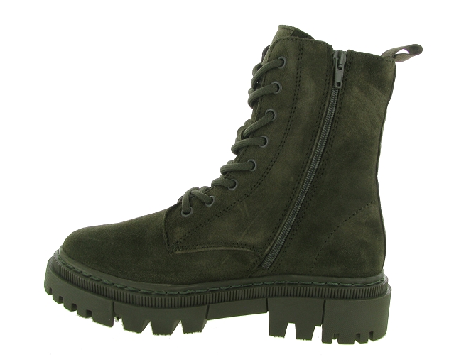 bottines et boots - Motardes - femme - Cuir - Kaki - Tamaris6727702_4